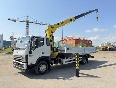 JAC N120L КМУ HYVA HST6.3 E3 (6т) БОРТ 6,3×2,54×0,6м